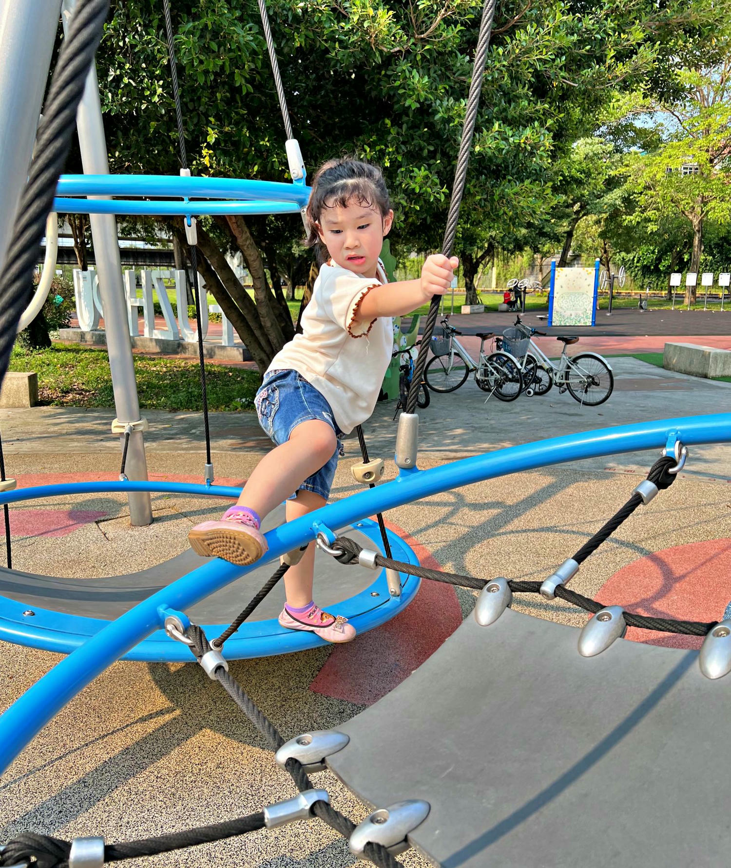 板橋親子景點|板橋浮洲藝術河濱公園 恐龍兒童遊戲場、騎自行車、免費餵小羊,一次滿足! - 第20張圖 板橋親子景點|板橋浮洲藝術河濱公園 恐龍兒童遊戲場、騎自行車、免費餵小羊,一次滿足!