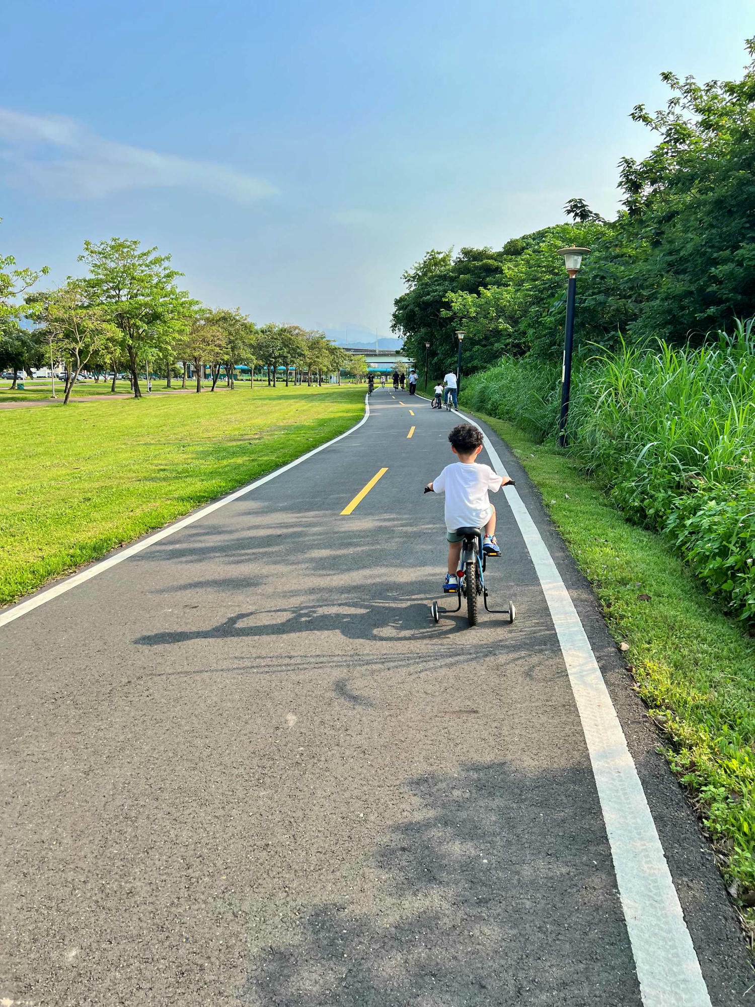 板橋親子景點|板橋浮洲藝術河濱公園 恐龍兒童遊戲場、騎自行車、免費餵小羊,一次滿足! - 第5張圖 板橋親子景點|板橋浮洲藝術河濱公園 恐龍兒童遊戲場、騎自行車、免費餵小羊,一次滿足!
