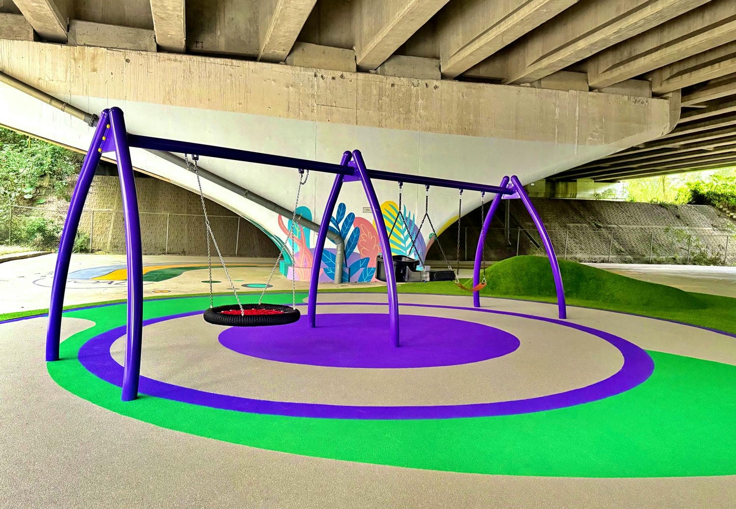 林森橋下兒童遊戲場 2025新開幕橋下公園/汐止親子雨天備案 - 第14張圖 林森橋下兒童遊戲場 2025新開幕橋下公園/汐止親子雨天備案