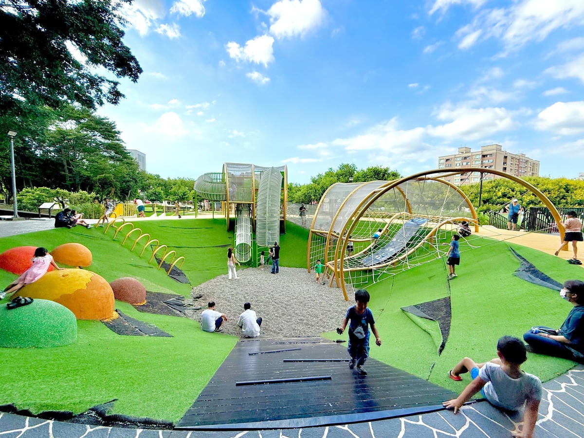 桃園親子景點|陽明運動公園 溜滑梯戲水區小孩超愛! - 第5張圖 桃園親子景點|陽明運動公園 溜滑梯戲水區小孩超愛!